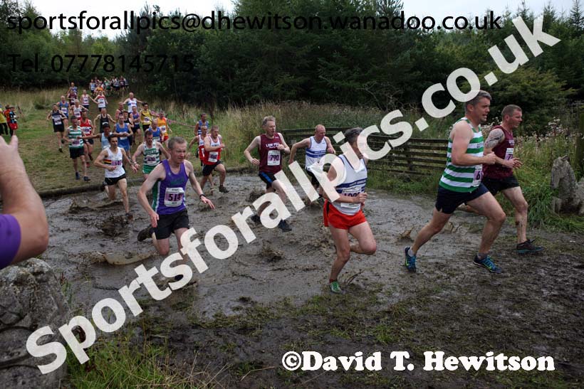Senior mens Start Fitness North Eastern Harrier League, Tanfield, County Durham. Photo: David T. Hewitson/Sports for All Pics